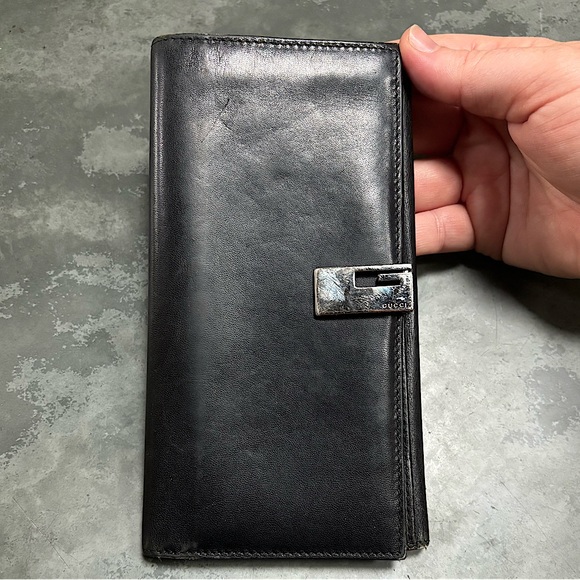 Vintage Gucci Leather Wallet - Picture 1 of 13